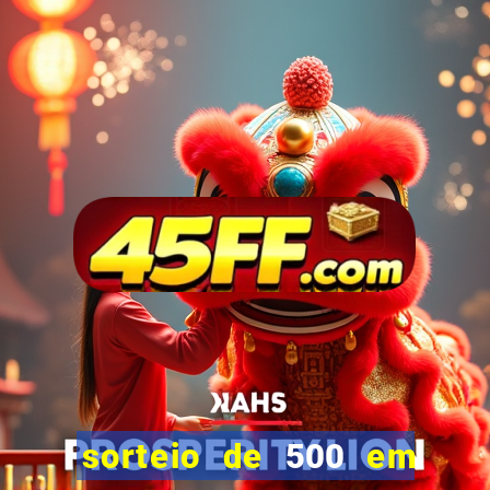 sorteio de 500 em cash toda segunda feira novibet